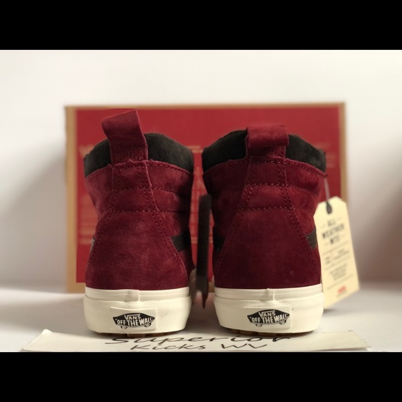 Vans Sk8-Hi (Mte) “Biking Red/Chocolate Torte” - Picture 4 of 10